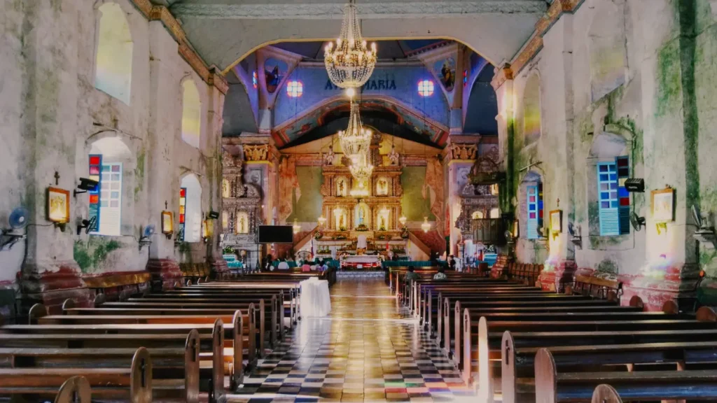 Trip Search Result copy of baclayon church bohol nave and sanctuary view reredo dsc1791 w1600