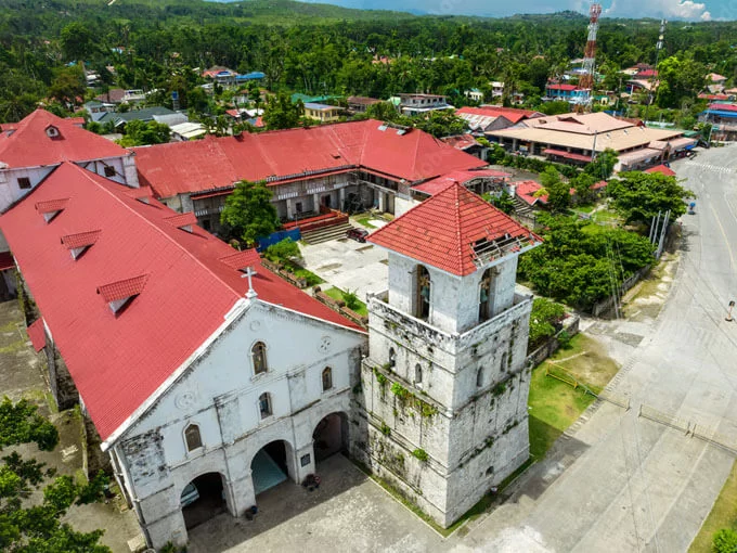 copy of baclayon church in bohol