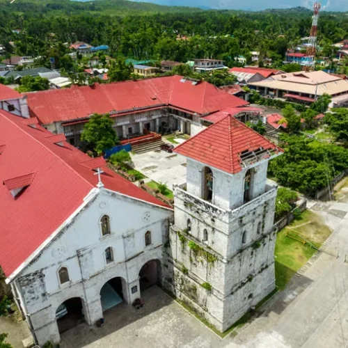 copy of baclayon church in bohol